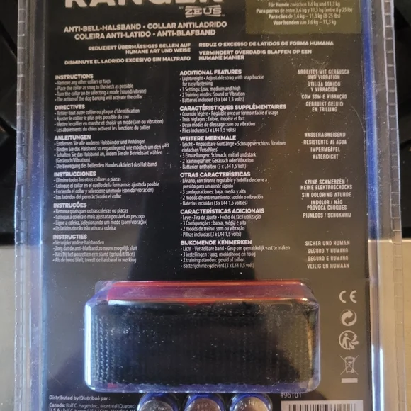 Humane anti-bark collar - Picture 2 of 3